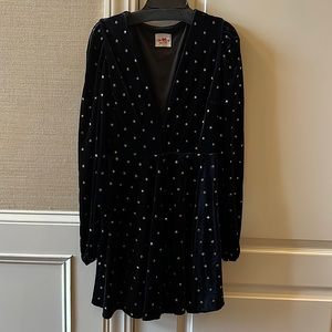 Like New Buddy Love Black Velvet Dress